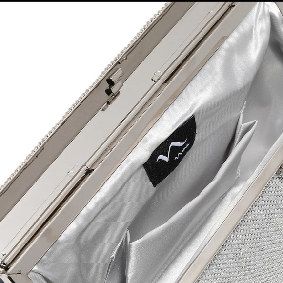 Nina Sweeny 21 Clutch, Silver - Picture 8 of 9